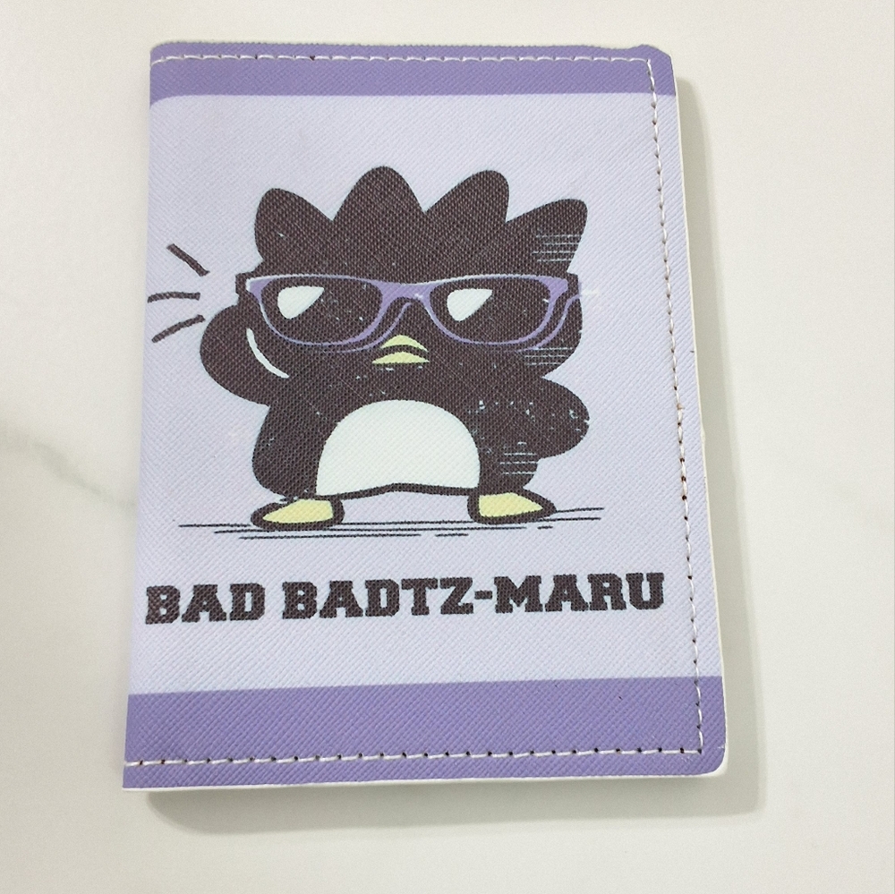 NEW Badtz-Maru Sanrio Passport Holder Passport Cover